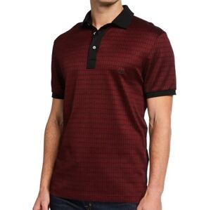 Ferragamo Chevron Polo Shirt, Brand New
